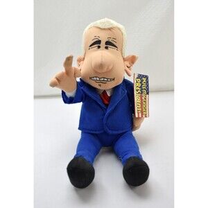 President George W Bush Pull My Finger President Doll - 2003 Tekky Toys